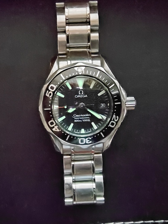 Omega Seamaster Professional 300m Black & Stainless Women\'s Watch main image 7